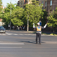 Traffic Control Work Gloves